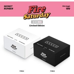 Secret Number - Fire Saturday (Limited Edition) (incl. Photobook, 2 Tazos. 2